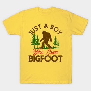 Bigfoot Lover Boy T-Shirt